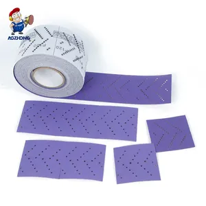 3M Cubitron Hookit Purple Clean Sanding Sheet Roll Anti-clogging 80+ Grit Sanding Sheet Roll for Car Sanding