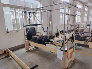 Megacore High-End commerciale portatile Yoga Pilates Cadillac letto legno di quercia durevole per Reformer letto Pilates Studio regolabile - Product Image 4