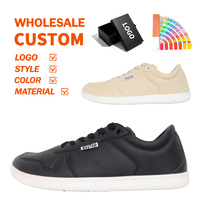 Chaussures décontractées en gros pour hommes, forme naturelle du pied, embout spacieux, zéro drop, pour la marche quotidienne, baskets pieds nus pour femmes