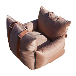 Asiento de coche de lujo para perros de alta calidad actualizado de fábrica Original CON ASIENTO DE VIAJE extraíble resistente al agua cama de coche para perros - Product Image 6