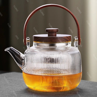 Théière en verre Yijing en borosilicate de haute qualité, nouveau style chinois, portable, écologique, monobloc, pour le dropshipping