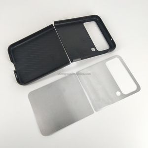 2D custodia per telefono cellulare con guscio di sublimazione in alluminio per <span class=keywords><strong>Samsung</strong></span> Galaxy Fold Flip 6 5 4 Print Logo Case per <span class=keywords><strong>Samsung</strong></span> S25 S24 S23 - Product Image 2