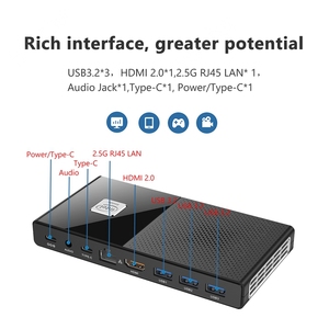 Minitree ใหม่ Intel <span class=keywords><strong>N</strong></span> ซีรีส์ N200 N100มินิพีซี4คอร์ RJ45จอแสดงผล2.5G LAN 2 2 * HD2.0 LPDDR5 16GB NVMe 512GB พัดลมคอมพิวเตอร์สำนักงาน - Product Image 3