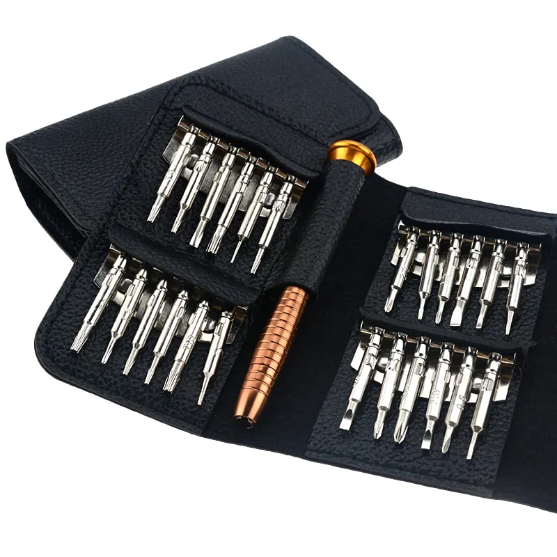 Sdpicolchave de fenda set 25, em 1 torx multifuncional abertura repair tool set chave de fenda de precisão para telefones tablet pc ferramentas manuais