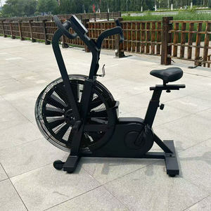 <span class=keywords><strong>Clase</strong></span> alta interior comercial gimnasio Fitness <span class=keywords><strong>Cardio</strong></span> entrenamiento ejercicio ciclismo estacionario fuerte resistencia al viento asalto Air Bike - Product Image 2