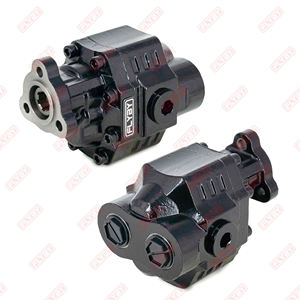 <span class=keywords><strong>Pompe</strong></span> à engrenages <span class=keywords><strong>hydraulique</strong></span> à double rotation FLYBY 60L 80L 100L à bride triangulaire en fonte pour camions bennes et tombereaux - Product Image 2