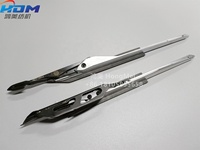 Pièces de rechange Rapier Loom Rapier Head THEMA Changer en GAMMA Gripper avec plaque de base en fibre de carbone noire LH + RH pour machine textile