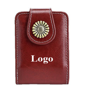 Custom logo Printed PU Leather High Quality <b>Lipstick</b> Case <b>Mini</b> Bag Makeup <b>Lipstick</b> Portable Travel Cosmetics Bag - Product Image 1