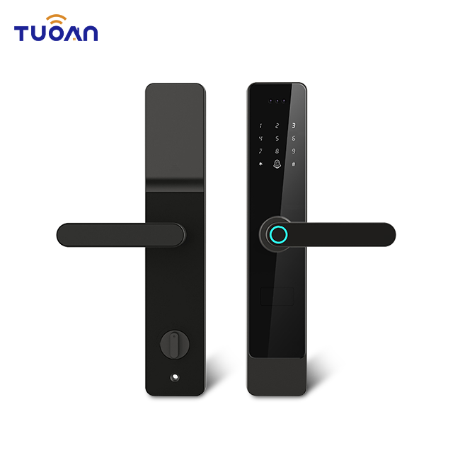 TUOAN TTF8Hot Selling Aluminum Alloy Electric Door Lock Smart Smart