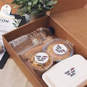 Rollo de etiquetas de embalaje redondas personalizadas, pegatinas autoadhesivas impresas, gracias por su pedido, pegatinas hechas a mano con amor - Product Image 6