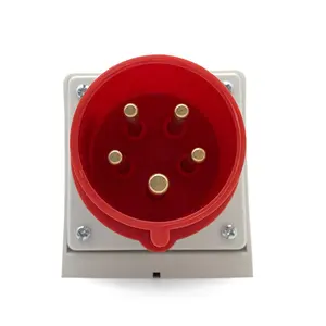 CHAC hot sale three-phase power 3-core 4-core 5-hole Industrial plug explosion-proof connector docking socket