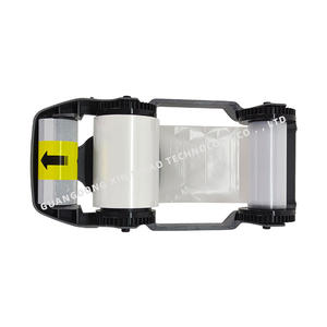 Compatible <span class=keywords><strong>Zebra</strong></span> 800300-801UV Bleu Vert Rouge Jaune 800300-809 Ruban Blanc pour Imprimante de Cartes ZC100 ZC150 ZC300 <span class=keywords><strong>ZC350</strong></span> - Product Image 3