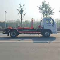 Camion à benne basculante SINOTRUK à bras articulé, capacité de 10 à 20 tonnes, pour le transport de déchets industriels lourds et de débris de construction