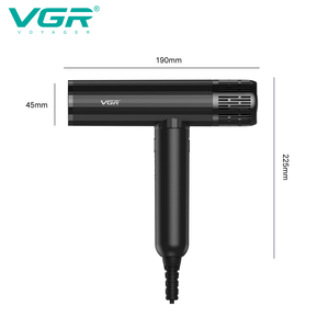 Secador de Cabelo Profissional Iônico VGR V-427 com Motor BLDC Potente de 110.000 RPM e Alta Velocidade - Product Image 3