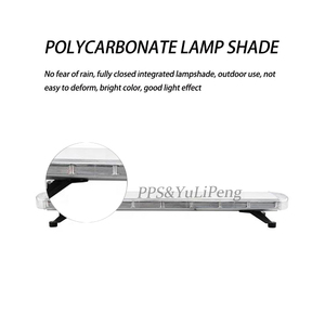 COB led ambulance d'urgence barre lumineuse montage sur le toit <span class=keywords><strong>camion</strong></span> de remorquage voyant d'avertissement signal lampe de travail stroboscope clignotant lumière - Product Image 6