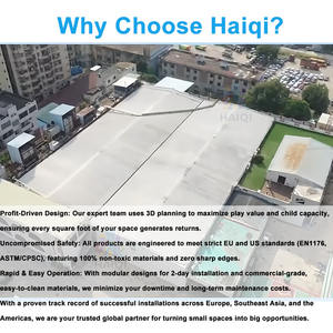 Parco giochi al coperto per giovani di alta qualità con un piccolo parco giochi al coperto per bambini con uno scivolo per bambini per un centro giovanile comunitario - Product Image 4