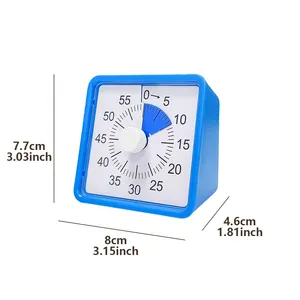 Time Management Google Pomodoro Study 60 Minute Visual Timer For Kids Productivity Timer Kitchen Countdown Timer