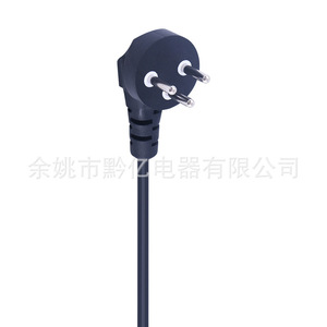 Israel 3 Pin Plug <b>Power</b> <b>Cable</b> Rubber Jacket Copper Conductor 16A 250V Home Appliance Use - Product Image 4