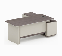 Bureau de direction moderne en forme de L de 1,8 m - Design personnalisable, mobilier de bureau durable et écologique