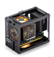 C6 MAX Mid Tower ATX Computer Case Plastic and Aluminum Alloy with Fan Stocked Product