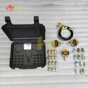 Pièces de moteur Hangood, manomètre hydraulique 0-3500, ensemble de manomètres de test de pression hydraulique, diagnostic YBS-80 230504406 0-60MPa, kits de test - Product Image 3