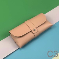 La pochette de boîtes d'emballage de lunettes de soleil personnalisables de haute qualité accepte l'impression de logo pour les étuis et les sacs de lunettes