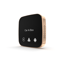 Boîte sans fil CarPlay Android Auto 3-en-1 Adaptateur intelligent Boîte TV avec prise en charge de Netflix TikTok, Plug-and-Play Multimédia automobile