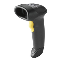 Escáner de Código de Barras Zebra LS2208 1D, Escáner Portátil para Supermercados/Tiendas Minoristas
