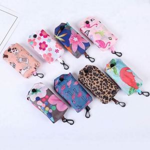 Customizable 210D Polyester RPET Eco-Friendly Foldable Oxford Carry Shopping <b>Bag</b> New Design Geometric Logo for Travel Reusable - Product Image 6