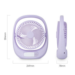 Offre Spéciale ventilateur <span class=keywords><strong>de</strong></span> <span class=keywords><strong>table</strong></span> portable rechargeable moderne personnalisé <span class=keywords><strong>de</strong></span> 7 pouces avec veilleuse longs ventilateurs <span class=keywords><strong>de</strong></span> refroidissement par air <span class=keywords><strong>de</strong></span> travail - Product Image 1