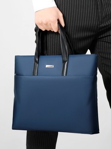 Maletín Ligero para Portátil Oxford, Maletín de Negocios de Gran Capacidad, Impermeable, para Hombre, de Cuero, para Viajes y Trabajo - Product Image 5