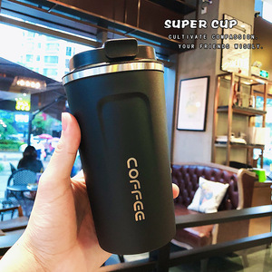 Factory Portable Personalized Double Wall Vacuum Insulated Thermal Stainless Steel Custom Logo Travel Coffee <b>Mug</b> With Lid - Product Image 3