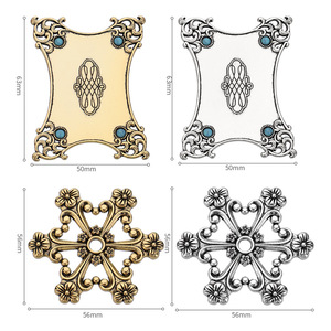 Pannello avvolgitore in metallo <span class=keywords><strong>a</strong></span> 4 colori <span class=keywords><strong>a</strong></span> <span class=keywords><strong>punto</strong></span> <span class=keywords><strong>croce</strong></span> retrò - Product Image 2