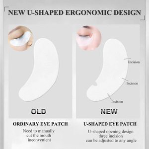 Patchs hydrogel en coton non tissé au collagène pour extensions <span class=keywords><strong>de</strong></span> <span class=keywords><strong>cils</strong></span>, coussinets hydrogel pour greffe <span class=keywords><strong>de</strong></span> <span class=keywords><strong>cils</strong></span> sous les yeux - Product Image 3