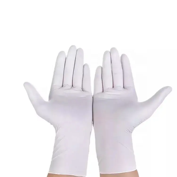 Guantes de látex desechables para dentista, alta calidad, sin polvo