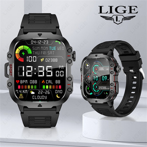<span class=keywords><strong>Reloj</strong></span> Inteligente Lige Bw0667 2026 para <span class=keywords><strong>Hombre</strong></span>, con Bluetooth, Llamadas, Monitor de Ritmo Cardíaco, Resistente al Agua IP68, para Android e iOS - Product Image 5