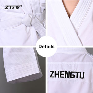 <span class=keywords><strong>Kimono</strong></span> de karaté personnalisé avec logo Wkf <span class=keywords><strong>Arawaza</strong></span>, vêtements Kumite Gi <span class=keywords><strong>Kata</strong></span>, uniforme de karaté pour l'entraînement - Product Image 4