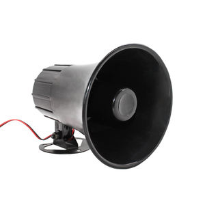 Sirena elettronica industriale 12V/24V DC | Allarme programmabile 120dB + custodia ABS resistente ai raggi UV per fabbriche e aree pericolose - Product Image 2