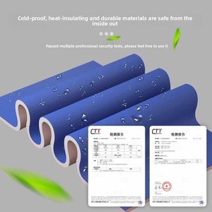Piscine <span class=keywords><strong>gonflable</strong></span> noire portable en gros excellente thérapie sportive plongée froide avec couvercle isolant supérieur <span class=keywords><strong>accessoire</strong></span> en gros - Product Image 5
