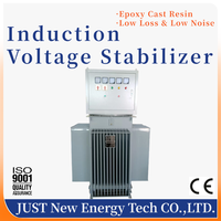Stabilisateur de tension d'induction triphasé immergé dans l'huile réglable TNSJA-50KVA 100kVA 150kVA 200kVA 250kVA 300kVA 315kVA