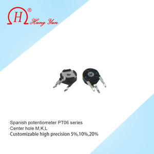 โพเทนชิโอมิเตอร์แบบหมุน SINETONG รุ่น PT06K-H 3 ขา 6 มม. B5K 10K 20K 50K 100K โอห์ม ฟิล์มคาร์บอน ความคลาดเคลื่อน 20% 250V - Product Image 3