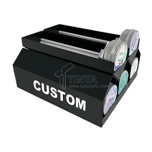 Présentoir de comptoir personnalisé en métal et acrylique pour tabac et cigarettes, avec logo sur mesure, pour décoration de boutique de tabac - Product Image 4