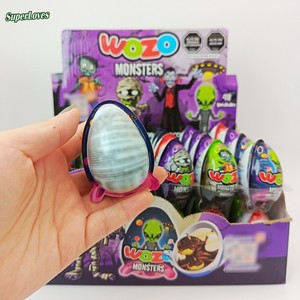 Halloween <strong>Monster</strong> for Egg Alien &amp; Mummy Theme Sweet Chocolate Solid Biscuit &amp; Toy Bulk Supply - Product Image 6