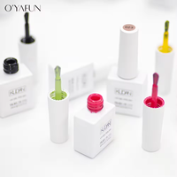 Couleur claire 10ML Professional Uv Nail Gel Private Label Gel Polish Vernis à ongles Gel en trois étapes Logo personnalisé Créez votre propre marque