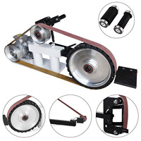Machine de meulage et de polissage multifonctionnelle économique de 1,5 kW, finisseur de surface multifonction pour métal, bois, aluminium