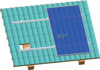 Support de fixation pour panneaux solaires en aluminium, réglable en hauteur, pour toiture en tuiles, directement de l'usine ArtSign, pour système de montage photovoltaïque