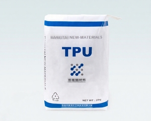 25kg Durable Heat Resistant LDPE Valve Bag with Spout for TPU Thermoplastic Polyurethane Granules Packaging Custom Printed - Product Image 2