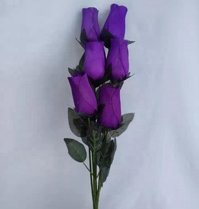 Roses Artificielles en <span class=keywords><strong>Bois</strong></span>, Grandes Fleurs avec Feuilles, en Gros à Vendre - Product Image 3