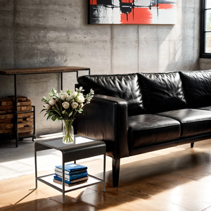 Mesa auxiliar moderna de <span class=keywords><strong>metal</strong></span> de lujo con tapa de cristal, muebles para el hogar, sala de estar, dormitorio, pasillo, elegante estilo antiguo, decoración del hogar - Product Image 4