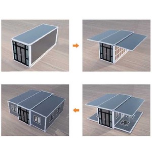 Casa Container Prefabbricata di Lusso LDYZ, Modulare e Rimovibile, 20ft 40ft, Pannelli Sandwich in Acciaio Pieghevoli, <span class=keywords><strong>Design</strong></span> Moderno - Product Image 5